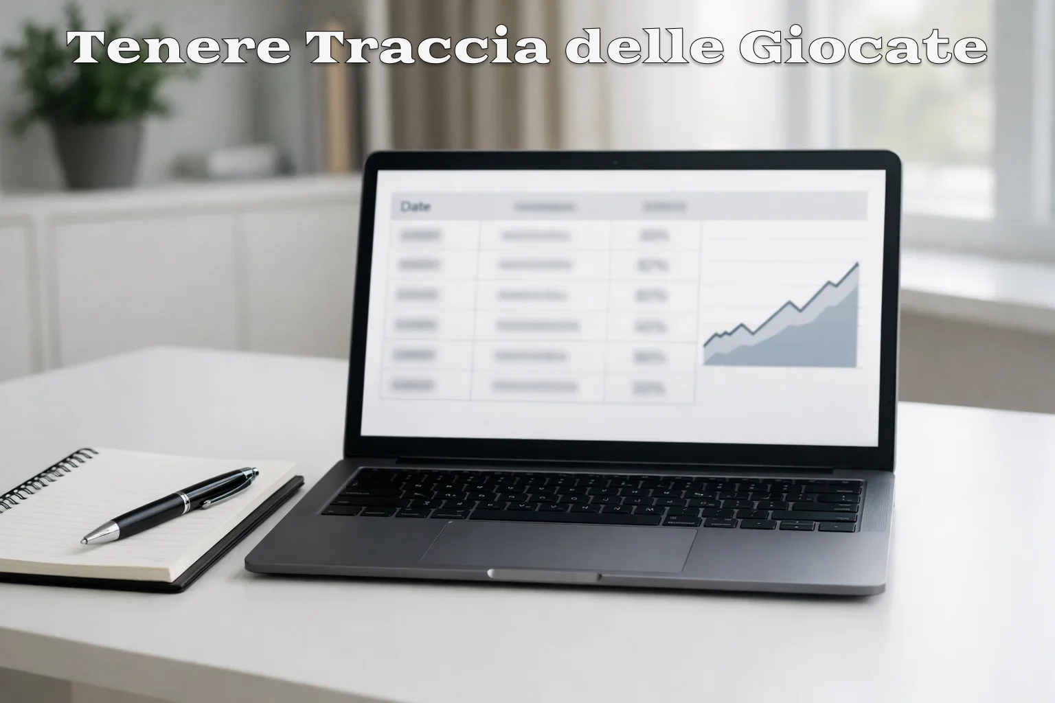 Foglio di calcolo con statistiche e grafici per il tracciamento delle scommesse sportive